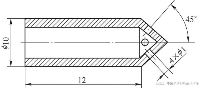 阀芯圆锥斜面微小孔钻削技术
